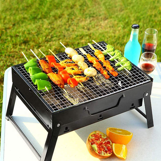 Barbecue Portable Folding BBQ Grill Barbecue Small Barbecue Grill,Outdoor Grill Tools for Camping Hiking Picnics Traveling